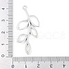 Tibetan Style Alloy Branch Pendants TIBEP-Q043-317-RS-3