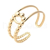 304 Stainless Steel Cuff Bangles for Women BJEW-U032-07G-2