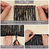 10 Yards Polyester Tassel Lace Ribbons OCOR-WH0045-23B-02-4