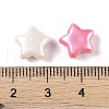 Plating Opaque Acrylic Beads MACR-K361-04-3