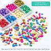  144G 8 Style Natural & Synthetic Gemstone Beads Strands G-NB0002-63-2