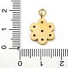 304 Stainless Steel Enamel Pendants STAS-E550-48G-3