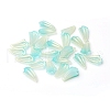 Imitation Jade Glass Pendants GLAA-L027-I01-1