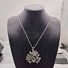 Alloy Peacock Pendant Necklace VT8794-1