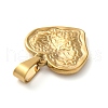 PVD Vacuum Plating 304 Stainless Steel Pendants STAS-D069-02G-3