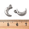 304 Stainless Steel Charms STAS-V002-03P-3