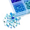 AB Color Plated Glass Bugle Beads SEED-FS0001-22-5