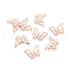 201 Stainless Steel Charms STAS-E484-22RG-2