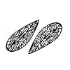 Spray Painted 430 Stainless Steel Pendants STAS-H236-01C-2