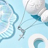 Non-Tarnish 201 & 304 Stainless Steel Cable Chain Necklaces NJEW-JN04885-2