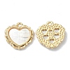 Brass Charms KK-B072-17G-2