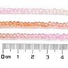 Transparent Painted Glass Beads Strands X1-DGLA-A034-T2mm-A20-3