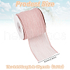 Organza Wrinkle Wired Ribbon OCOR-WH0078-278B-2