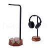 Wood Headset Display Stands Holder AJEW-WH0471-109B-1