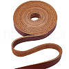2M Flat AB Grade Cowhide Leather Cord AJEW-WH0479-73D-01-1