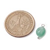 Natural Mixed Gemstone Pendants PALLOY-JF02523-2