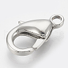 Tarnish Resistant 304 Stainless Steel Lobster Claw Clasps STAS-T033-25A-2