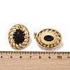 Oval 304 Stainless Steel Stud Earrings EJEW-M105-05G-5