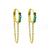 S925 Sterling Silver Circle Hoop Earrings TY5498-3-1