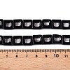 Dyed & Heated Natural Black Agate Beads Strands G-N342-102C-5