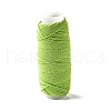 6Pcs 6 Colors Round Polyester Ultra-Thin Elastic Thread for Sewing Machines EW-K001-01E-0.5mm-2