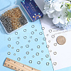 SUNNYCLUE 800Pcs 4 Styles 304 Stainless Steel Jump Rings STAS-SC0006-08-3