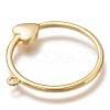 Brass Pendants KK-Z013-01G-3