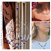 100Pcs 10 Colors Transparent Glass Beads GGLA-TA0002-03-10