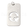 304 Stainless Steel Pendants STAS-M115-01P-Q-1