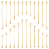 GOMAKERER 24Pcs 6 Style Brass Cable Chain Extender KK-GO0001-56-1