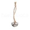 3Pcs 3 Colors Iron Bell Pendant Decoration HJEW-JM02250-3