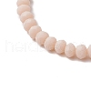 2Pcs Glass Beads Stretch Bracelets BJEW-JB11576-5