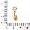 304 Stainless Steel Pendant Decorations STAS-D305-01G-E-3