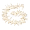 Natural Baroque Keshi Pearl Beads Strands PEAR-B004-02A-01A-4