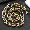 Ion Plating(IP) 304 Stainless Steel Mother and son Chain Necklaces NJEW-M115-01-2
