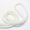 Baking Painted Imitation Jade Glass Round Bead Strands DGLA-Q021-10mm-01-3