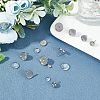 Unicraftale DIY Stud Earring Making Kits DIY-UN0002-59-4
