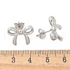 304 Stainless Steel Stud Earrings EJEW-C099-18GP-3