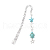 Alloy Hook Bookmarks AJEW-JK00379-01-2