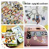   28Pcs 7 Styles Light Gold Rack Plating Alloy Enamel Pendants ENAM-PH0002-79-6