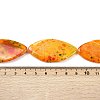Dyed Natural Agate Beads Strands G-U029-E01-5