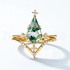 Sterling Silver Finger Ring WG5553A-03-1