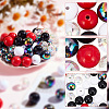 ARRICRAFT 100Pcs 5 Style Transparent & Opaque Acrylic Beads MACR-AR0001-16-4