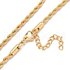 Brass Chain Necklaces for Women NJEW-G084-26G-2