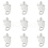 304 Stainless Steel Charms STAS-CJC0008-16P-1