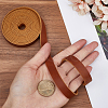 1.6M Flat AB Grade Cowhide Leather Cord AJEW-WH0007-59A-05-3