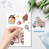 8 Sheets 8 Styles PVC Waterproof Wall Stickers DIY-WH0345-086-3