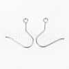 Tarnish Resistant 304 Stainless Steel Earring Hooks STAS-H434-48P-2