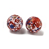 Spray Paint Schima Wood Bead WOOD-H107-01A-2