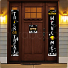 Polyester Hanging Sign for Home Office Front Door Porch Decorations HJEW-WH0023-016-6
